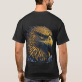 Golden Guardian Eagle T-shirt (Achterkant)