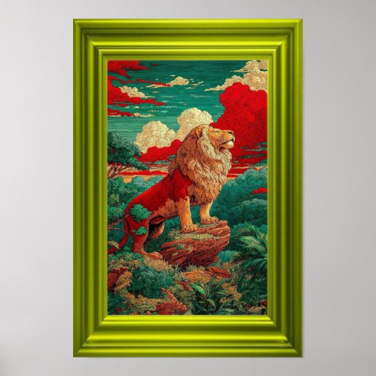  "Golden Guardian" ✨ Poster (Voorkant)