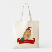 Golden Hamster gepersonaliseerd Tote Bag (Achterkant)
