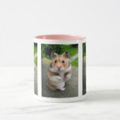 Golden hamster mok (Midden)