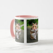 Golden hamster mok (Voorkant links)