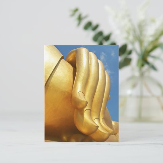 Golden Hand Briefkaart (Staand voorkant)
