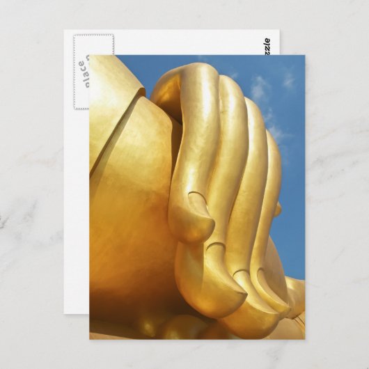 Golden Hand Briefkaart (Voorkant / Achterkant)