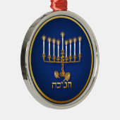 Golden Hanukkah Ornament (Rechts)