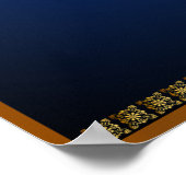 Golden Hanukkah Poster (Hoek)