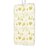 Golden Happy New Year Pattern Luchtverfrisser (Links)