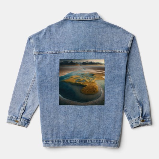 Golden Harmony Denim Jacket (Achterkant)