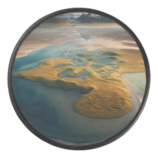 Golden Harmony Hockey Puck (Voorkant)