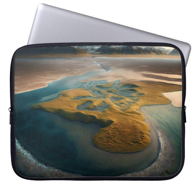 Golden Harmony Laptop Sleeve (Voorkant)