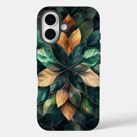 Golden Harmony Leaf Telefoonhoes Case-Mate iPhone Case (Achterkant)