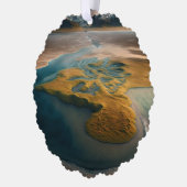 Golden Harmony Ornament Kaart (Links)