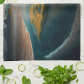 Golden Harmony Theedoek (Gevouwen)