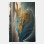 Golden Harmony Theedoek (Verticaal)