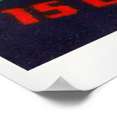 Golden Harp - Matchbox Print - Czech Wall Art (Hoek)