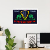 Golden Harp - Matchbox Print - Czech Wall Art (Thuiskantoor)