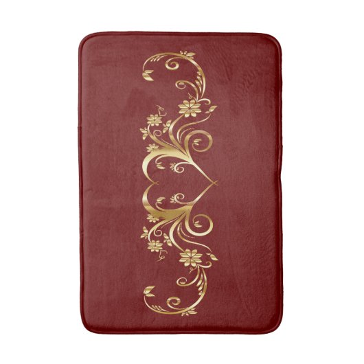 Golden hart badmat (Voorkant Verticaal)