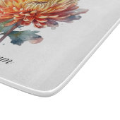 Golden Harvest Chrysanthemum, op maat Snijplank (Hoek)