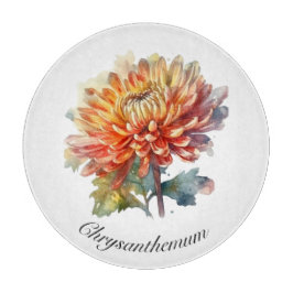 Golden Harvest Chrysanthemum, op maat Snijplank
