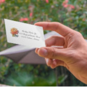 Golden Harvest Chrysanthemum, op maat Visitekaartje