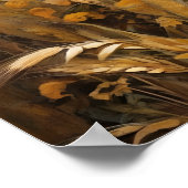 Golden Harvest: een symfonie van Natuur Poster (Hoek)