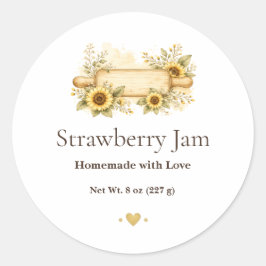 Golden Harvest Farmhouse Bakkerij Sticker