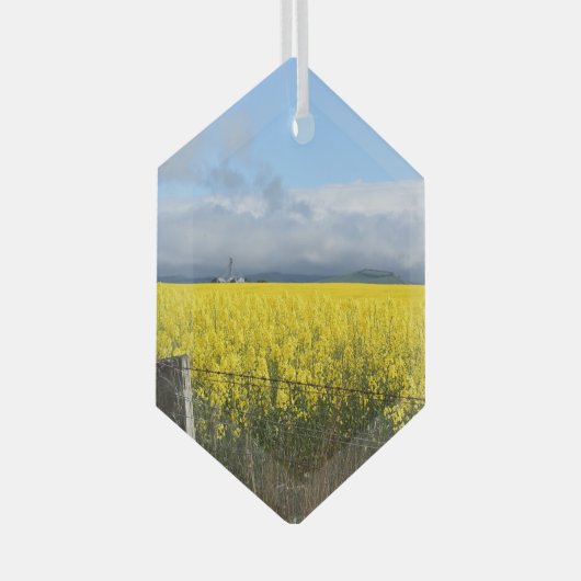 Golden Harvest Glas Ornament (Voorkant Rechts)