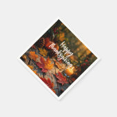 Golden Harvest Glow – Thanksgiving Greeting Servet (Hoek)