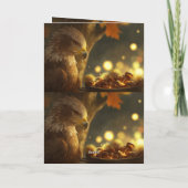 Golden Harvest Greetings Kaart (Achterkant)