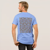 Golden Harvest Harmony — Seamless Thanksgiving Tri-Blend Shirt (Voorkant)