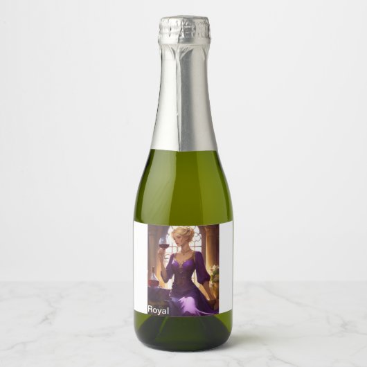 Golden Harvest Sparkling Wijnetiket (Voorkant)