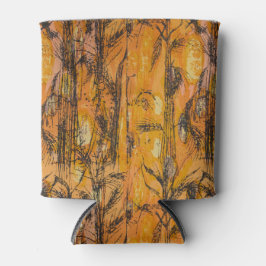 Golden Harvest Textile Pattern Blikjeskoeler