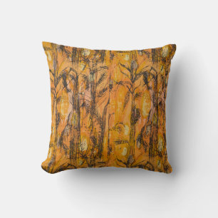  Golden Harvest Textile Pattern Kussen