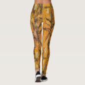  Golden Harvest Textile Pattern Leggings (Achterkant)