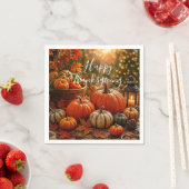 Golden Harvest Thanksgiving  Servet (Insitu)