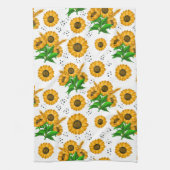 Golden Harvest White Theedoek (Verticaal)