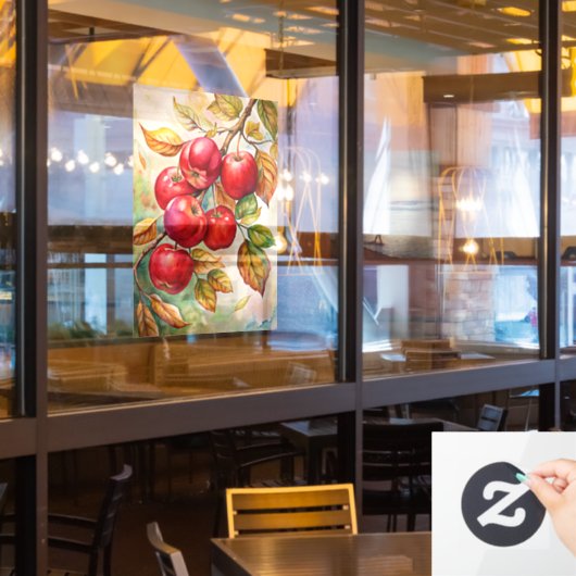 Golden Harvest Window Cling Raamsticker (Restaurant Raam)