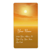 GOLDEN HAZE ETIKET (Voorkant)