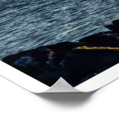 Golden Haze Over Alcatraz Poster (Hoek)