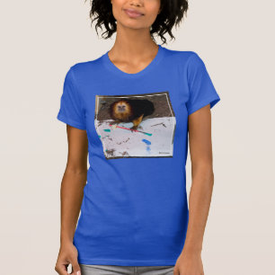 Golden-headed lindenpilting t-shirt
