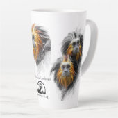 Golden-headed Lion Tamarin Mug by RSCF Latte Mok (Rechterhoek)
