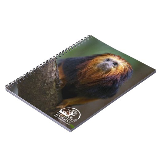 Golden Headed Lion Tamarins Notitieboek (Linkerzijde)