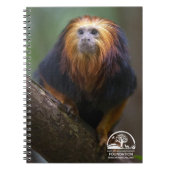 Golden Headed Lion Tamarins Notitieboek (Voorkant)