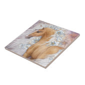 Golden Heart Art Tile Tegeltje (Zijkant)