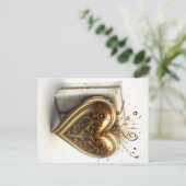Golden Heart briefkaart (Staand voorkant)