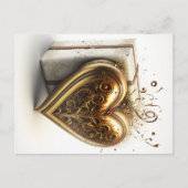 Golden Heart briefkaart (Voorkant)