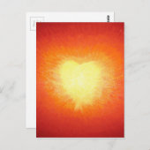 Golden Heart Briefkaart (Voorkant / Achterkant)