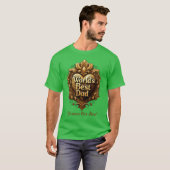 'Golden Heart Dad' T-shirt (Voorkant volledig)