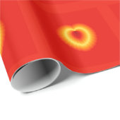Golden Heart - Glossy wrapping Paper Cadeaupapier (Rol Hoek)