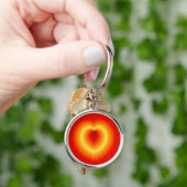 Golden Heart Keychains Sleutelhanger (Hand)