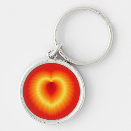 Golden Heart Keychains Sleutelhanger (Voorkant)